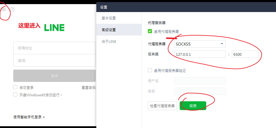 端口配置示意